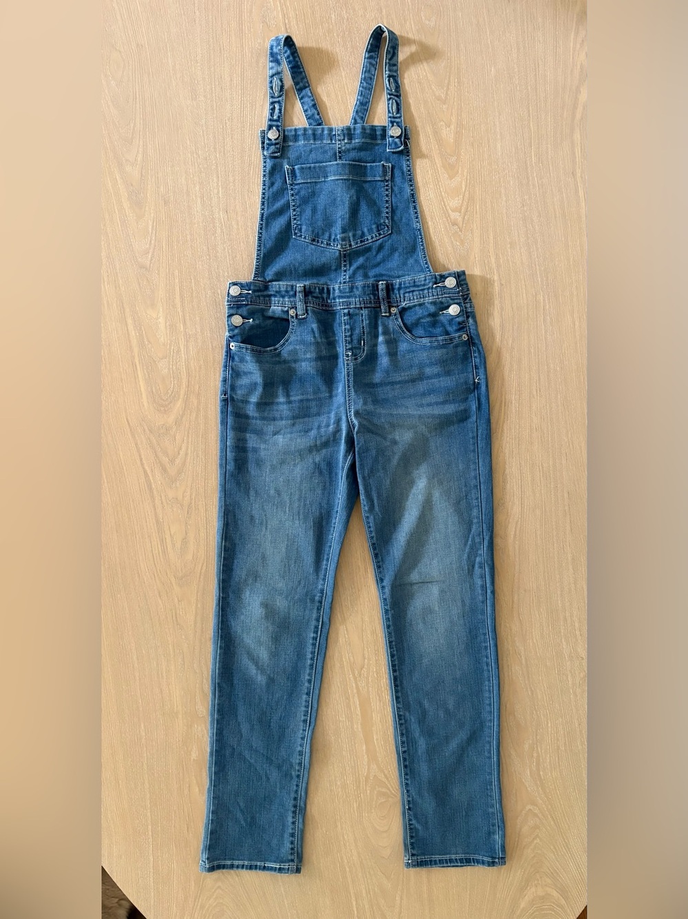 Kid's Blue Denim Overalls